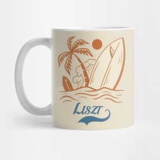 Vintage summer liszt Mug